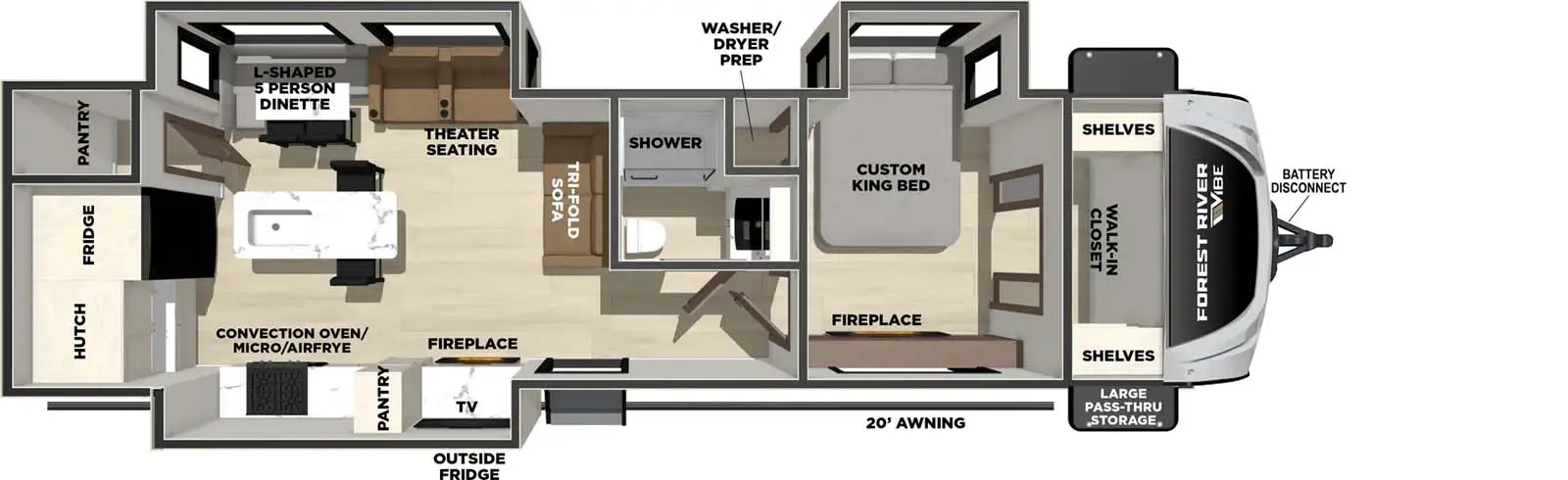 3400XL Floorplan Image